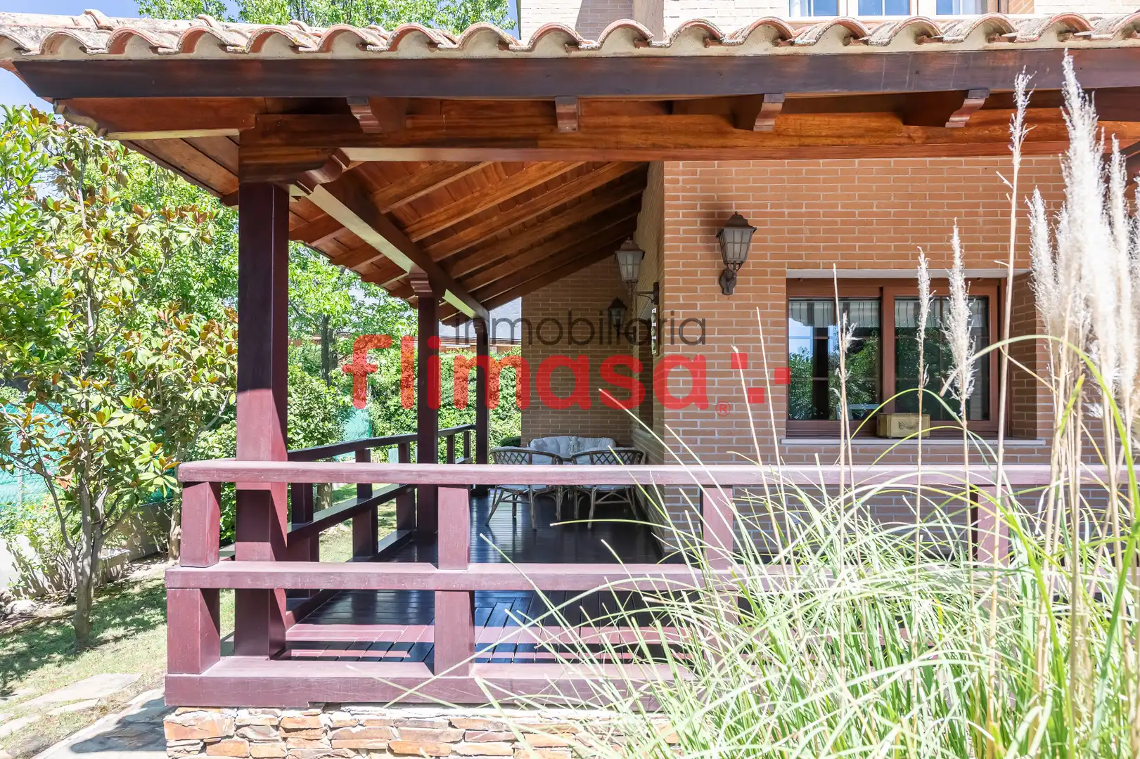 Terraza de Casa o chalet en venta en Villaviciosa de Odón con Aire acondicionado, Calefacción y Jardín privado