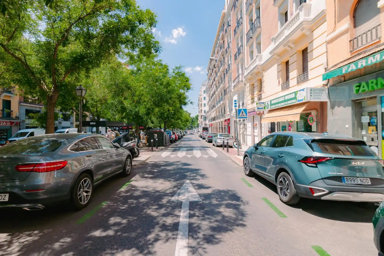 Exterior view of Flat for sale in Madrid  with Heating and Furnished