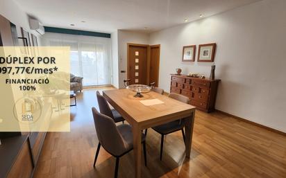 Dining room of Duplex for sale in Terrassa  with Air Conditioner, Heating and Parquet flooring