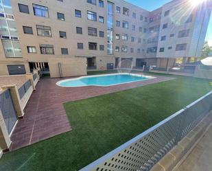 Swimming pool of Flat for sale in Cáceres Capital  with Air Conditioner, Heating and Private garden