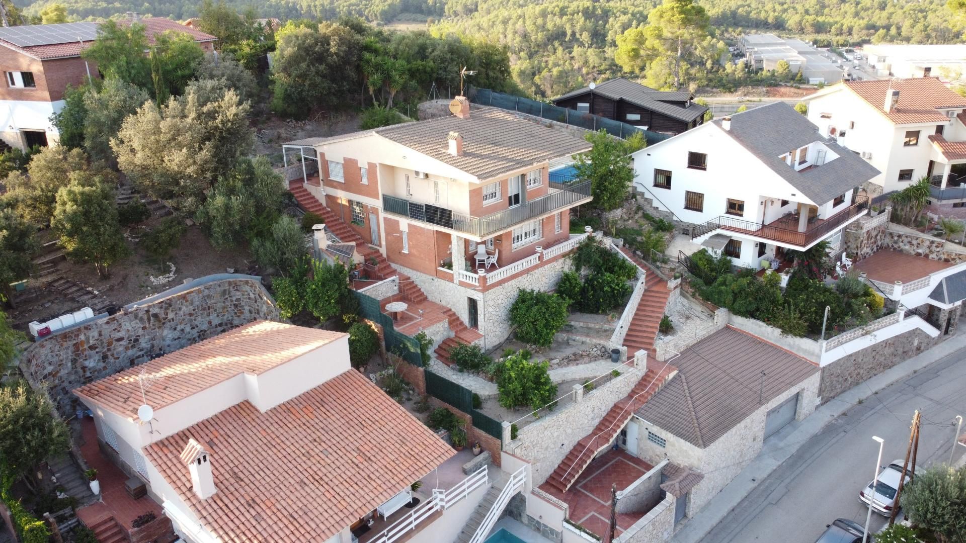 Exterior view of House or chalet for sale in Cervelló