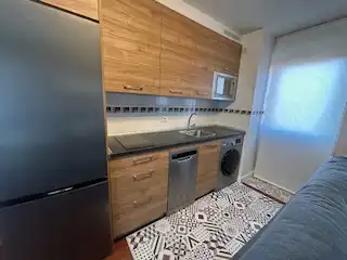 Kitchen of Apartments for rent in Sariegos  with Heating, Parquet flooring and Terrace