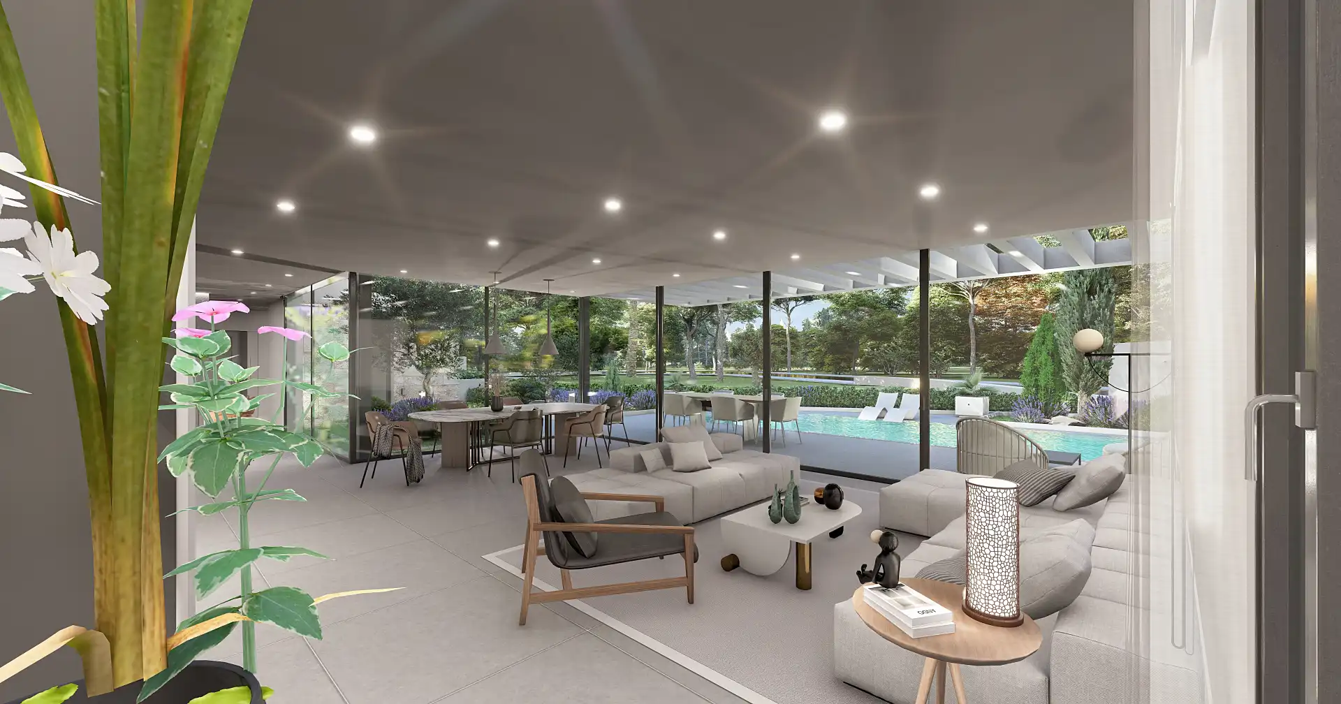 Sala d'estar de Casa o xalet en venda en Las Rozas de Madrid amb Aire condicionat, Calefacció i Jardí privat