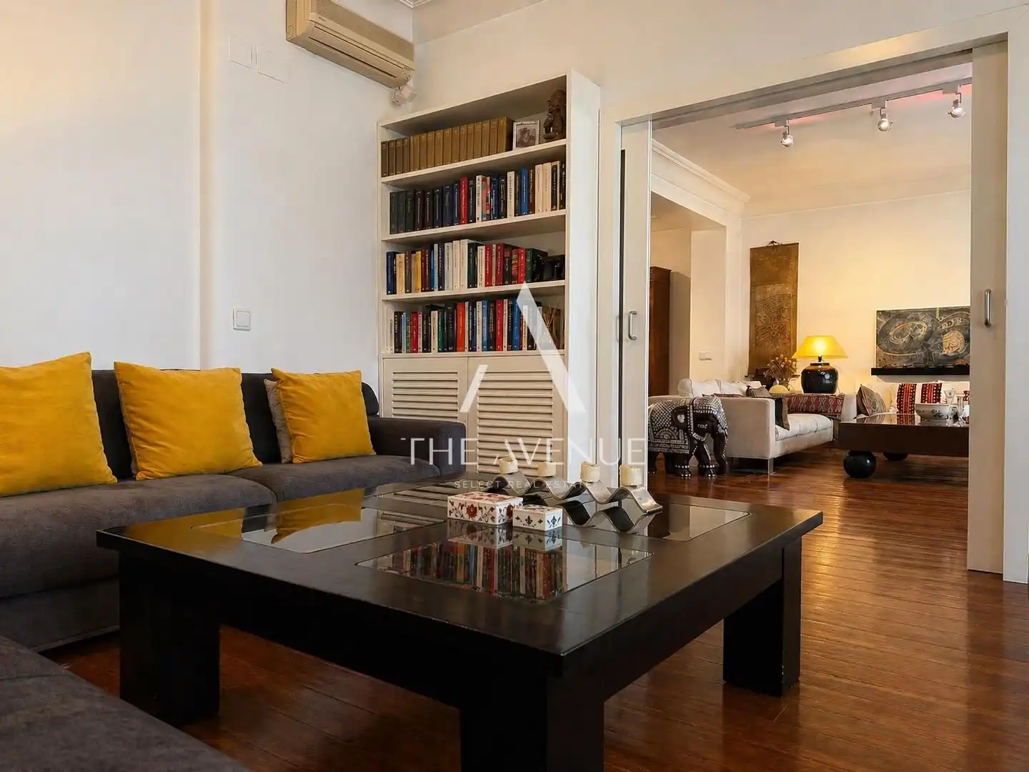 Sala de estar de Piso de alquiler en Madrid con Amueblado
