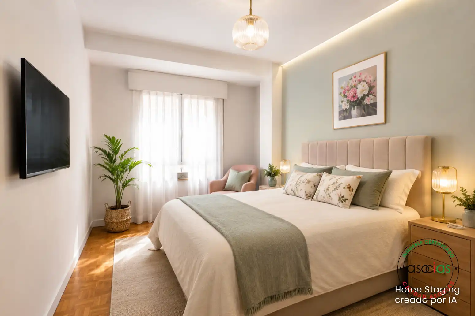 Bedroom of Flat for sale in Gijón   with Heating and Terrace