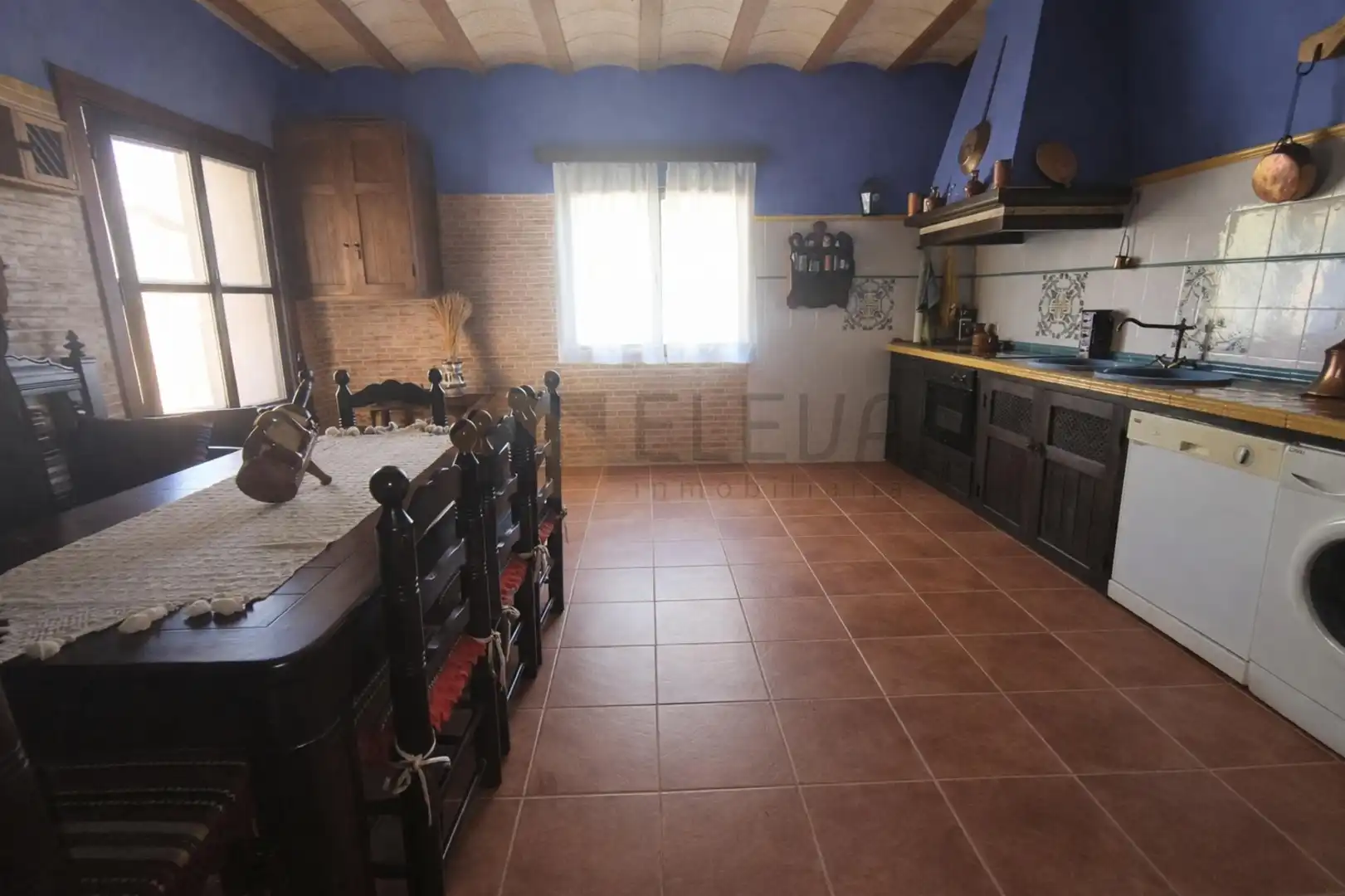 Kitchen of Flat for sale in Minaya  with Heating, Terrace and Furnished