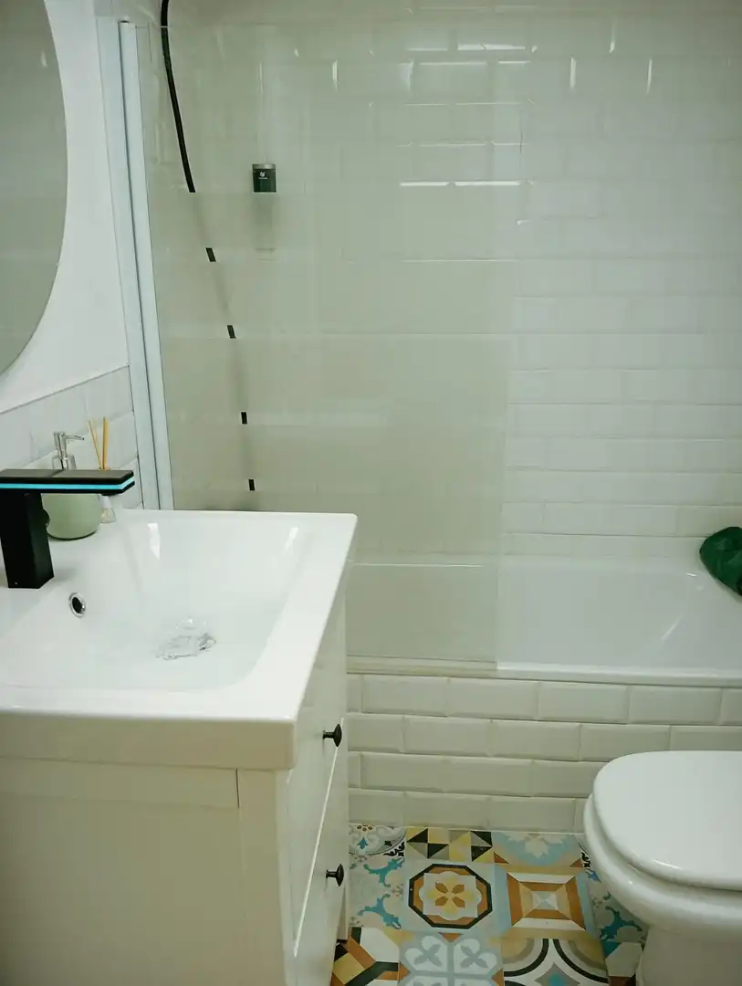 Bathroom of Flat for sale in Almería  with Air Conditioner and Terrace