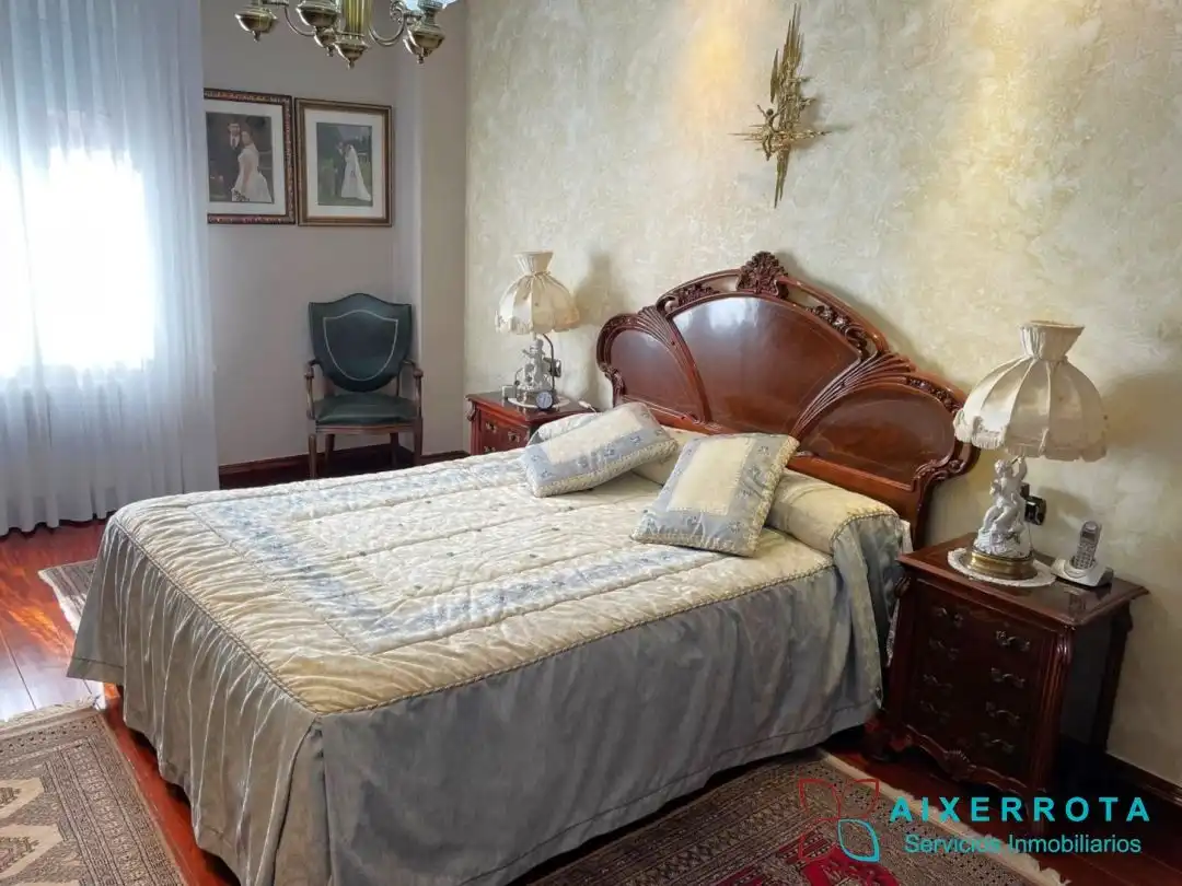 Bedroom of Flat for sale in Getxo   with Heating, Private garden and Terrace
