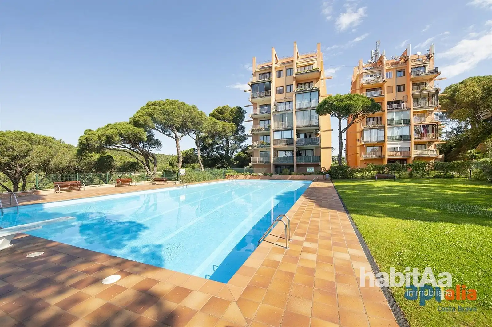 Außenansicht von Wohnung zum Verkauf in Castell d'Aro, Platja d'Aro i s'Agaró mit Schwimmbad