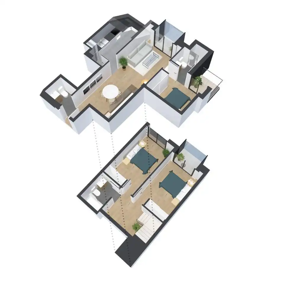 Piso con terraza en venta en Durango, imagen 3