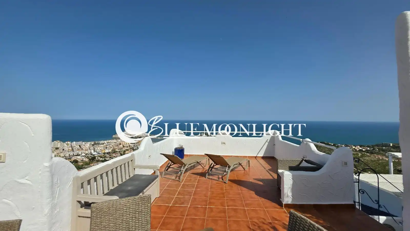 Terraza de Ático en venta en Peñíscola / Peníscola con Aire acondicionado, Calefacción y Terraza