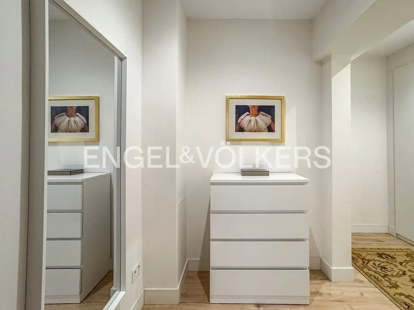 Bedroom of Flat for rent in Barcelona  with Air Conditioner, Heating and Parquet flooring
