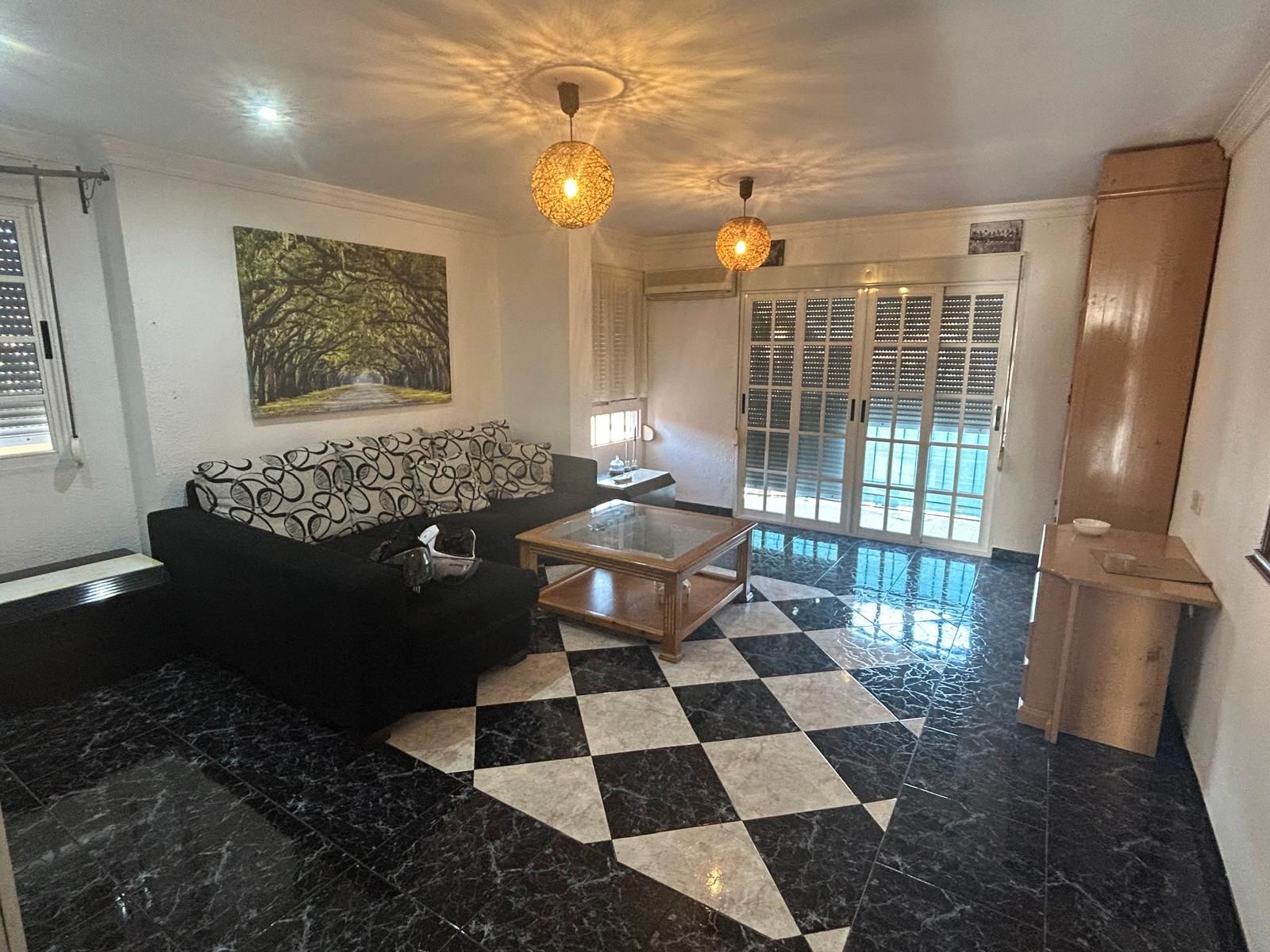 Sala d'estar de Pis de lloguer en Corbera amb Moblat