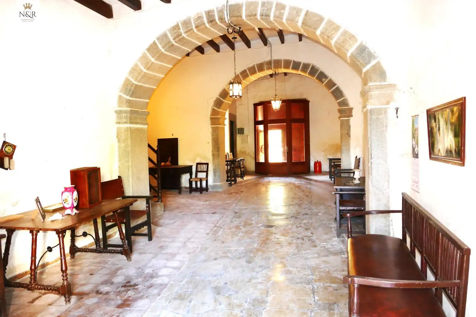 Casa rústica amb jardí en venda a Binissalem
