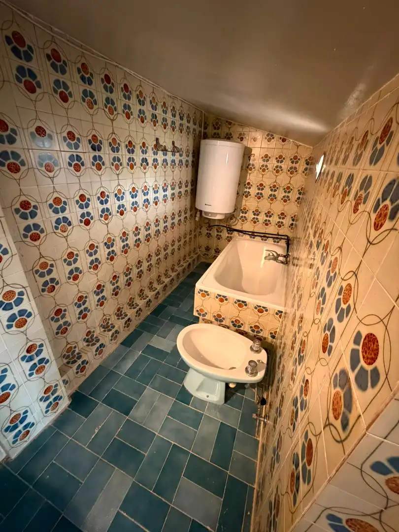 Badezimmer von Einfamilien-Reihenhaus zur Miete in La Manga del Mar Menor mit Privatgarten, Terrasse und Möbliert
