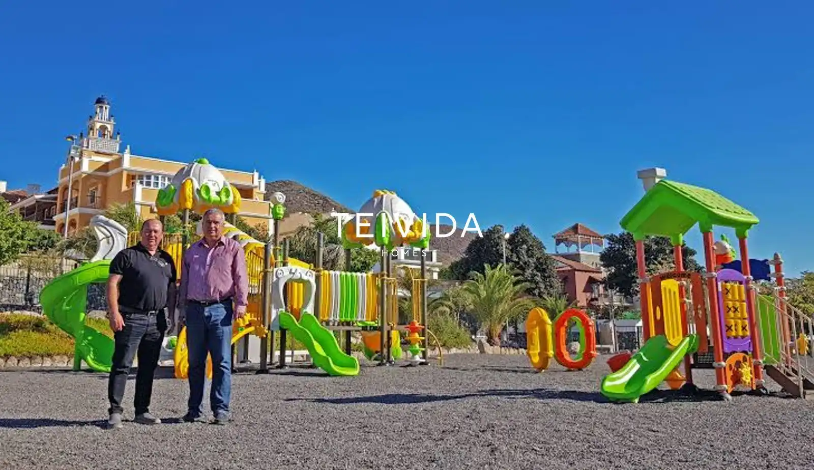 Außenansicht von Wohnung zum Verkauf in San Miguel de Abona mit Terrasse, Abstellraum und Schwimmbad