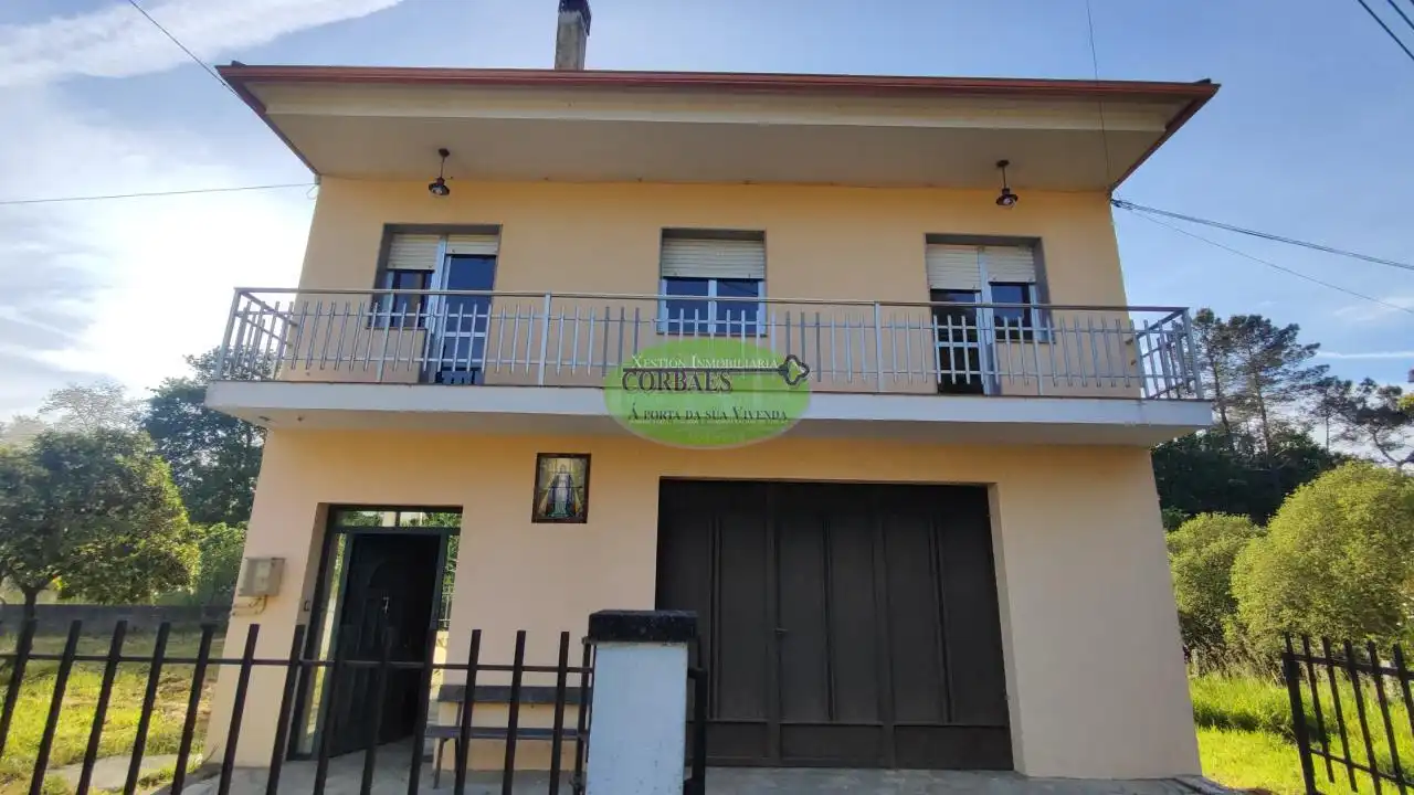 Vista exterior de Casa o chalet en venta en Cortegada con Calefacción, Jardín privado y Parquet
