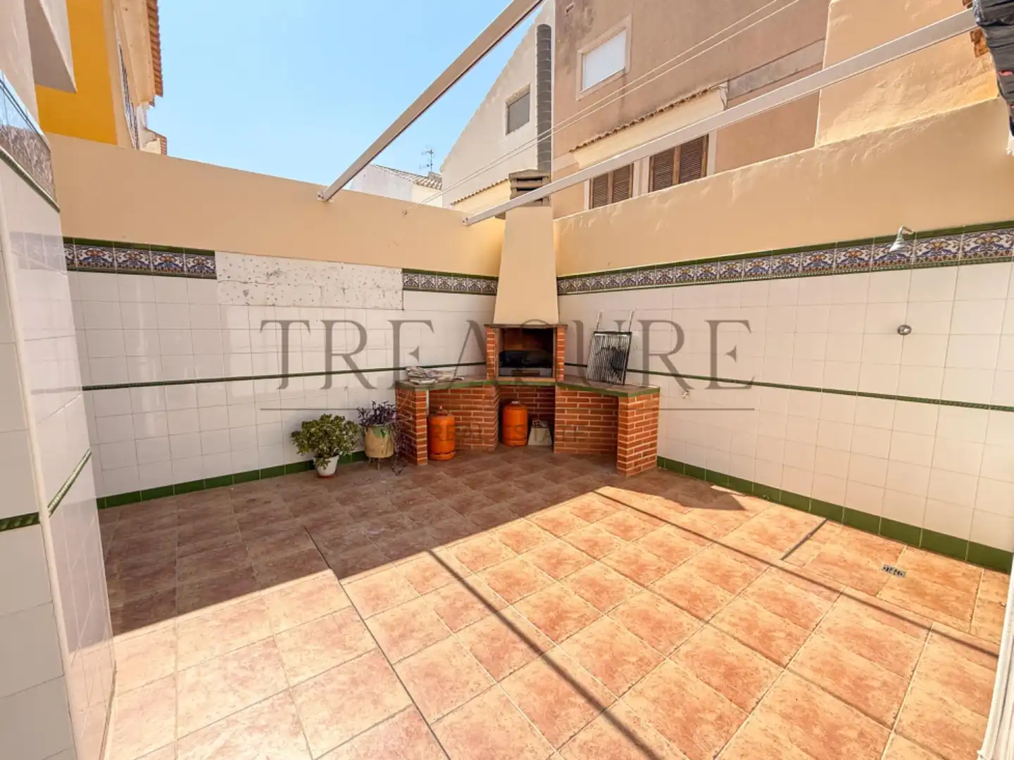 Terraza de Casa adosada en venta en Mazarrón con Aire acondicionado, Calefacción y Terraza