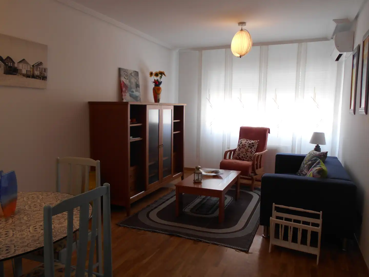 Sala de estar de Piso de alquiler en Alcalá de Henares con Aire acondicionado, Calefacción y Terraza