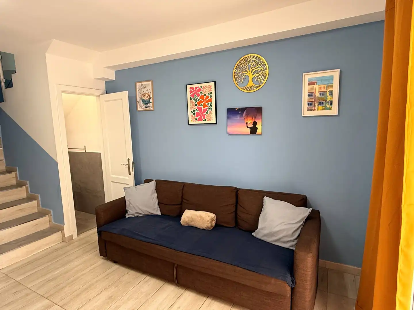 Sala de estar de Dúplex en venta en San Bartolomé de Tirajana con Jardín privado, Terraza y Amueblado