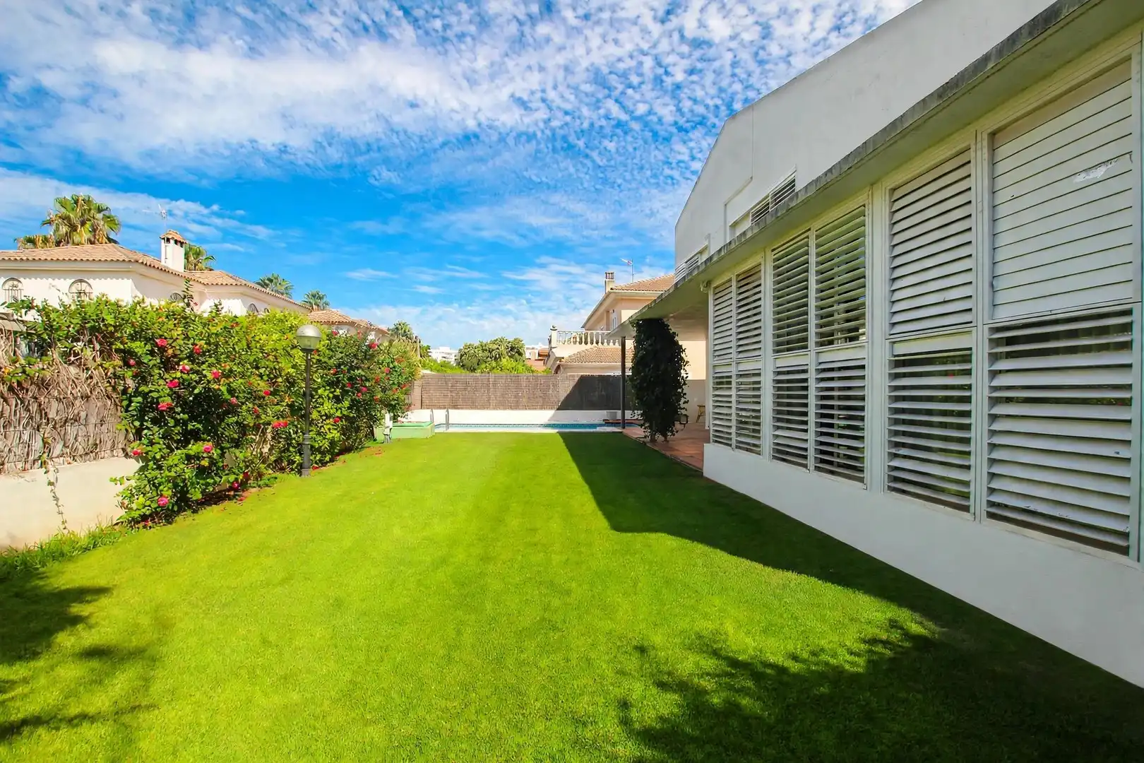 Jardín de Casa o chalet en venta en Jerez de la Frontera con Aire acondicionado, Jardín privado y Trastero