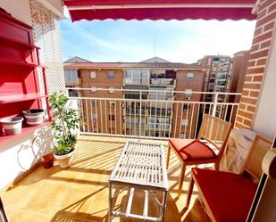 Balcony of Flat to rent in Málaga Capital  with Air Conditioner and Balcony