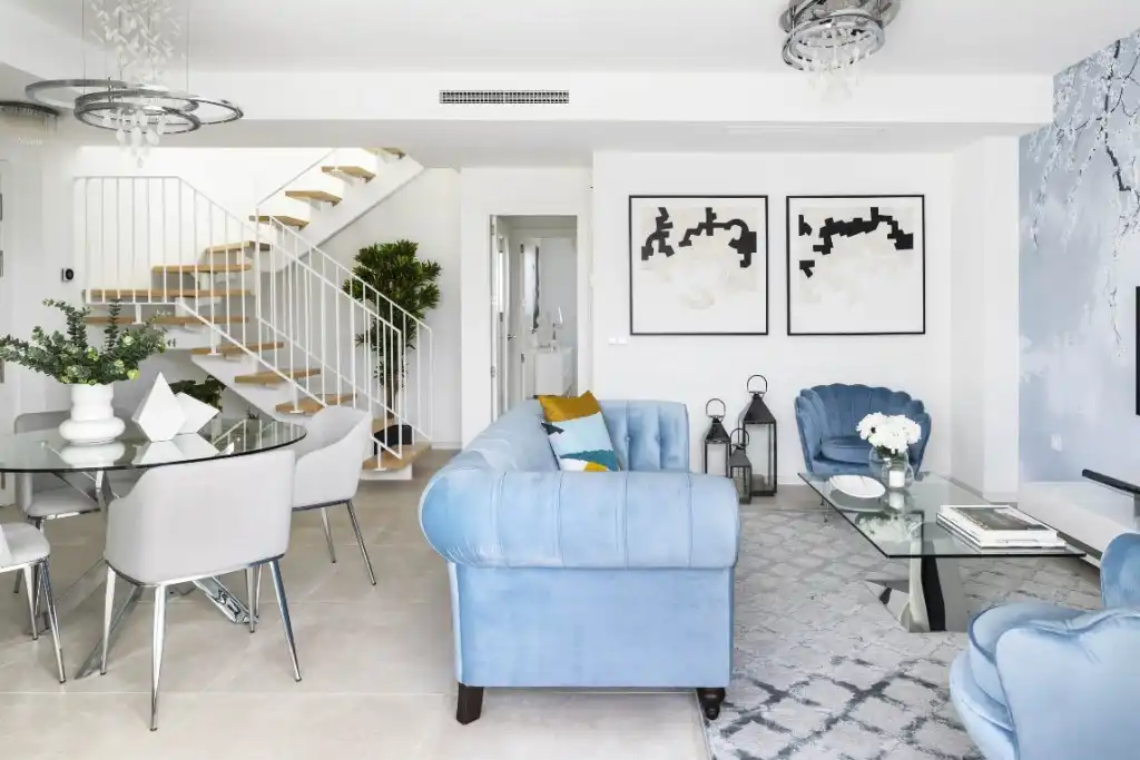 Wohnzimmer von Maisonette zum Verkauf in Torremolinos mit Terrasse und Gemeinschaftspool