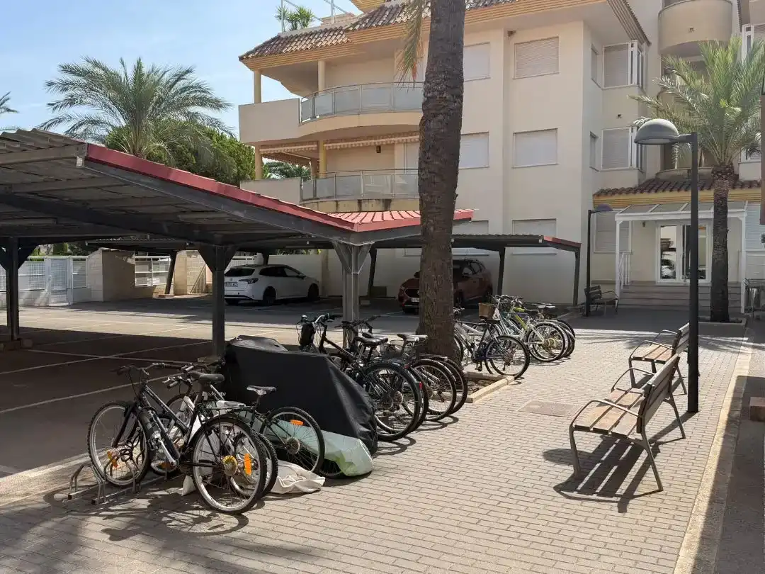 Parking of Flat for rent in Torreblanca  with Air Conditioner, Private garden and Parquet flooring