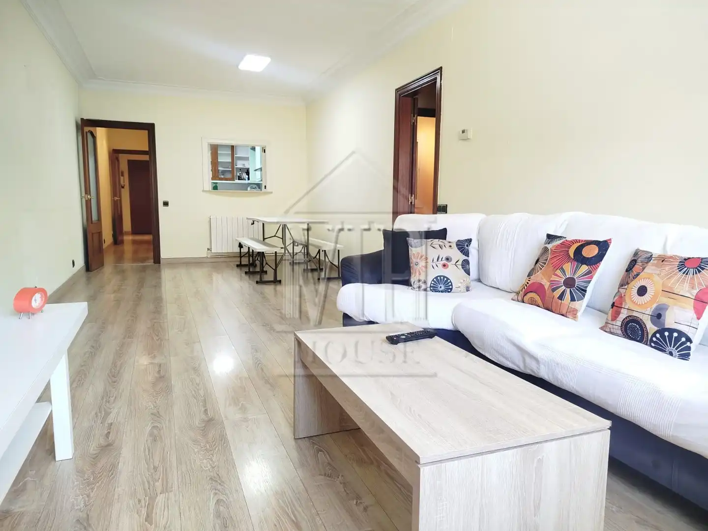 Sala de estar de Piso en venta en Badalona con Aire acondicionado y Amueblado