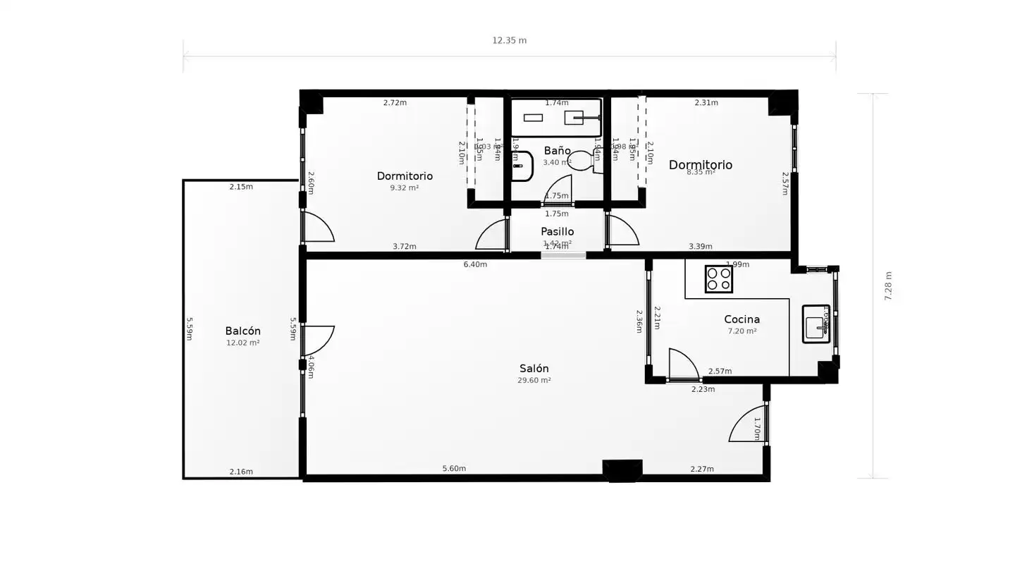 Flat for sale in Zahara de los Atunes  with Air Conditioner, Terrace and Furnished