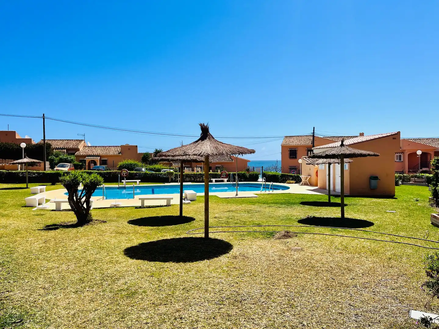 Swimming pool of Apartments for rent in Mijas  with Terrace
