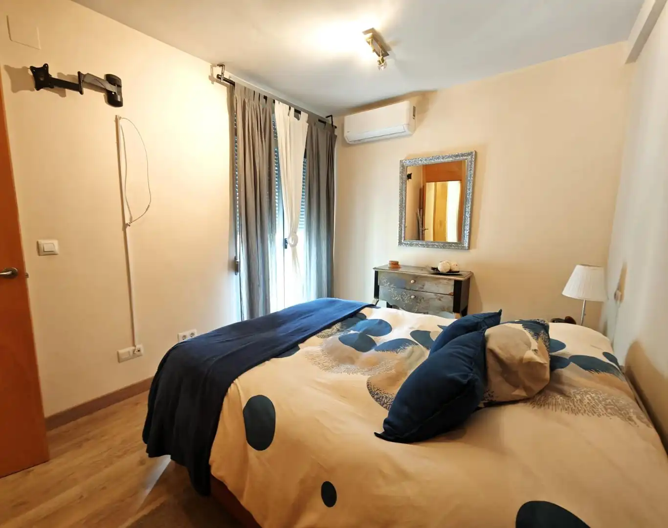 Bedroom of Detached homes for rent in Alicante / Alacant  with Air Conditioner, Heating and Private garden