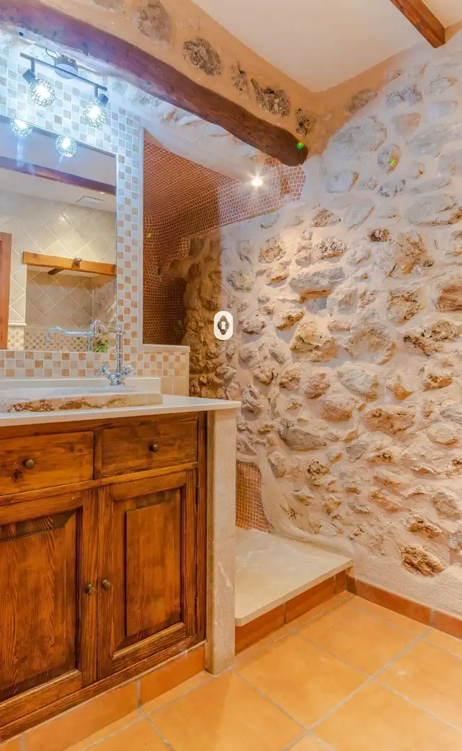 Baño de Casa adosada en venta en Selva con Aire acondicionado, Terraza y Jacuzzi
