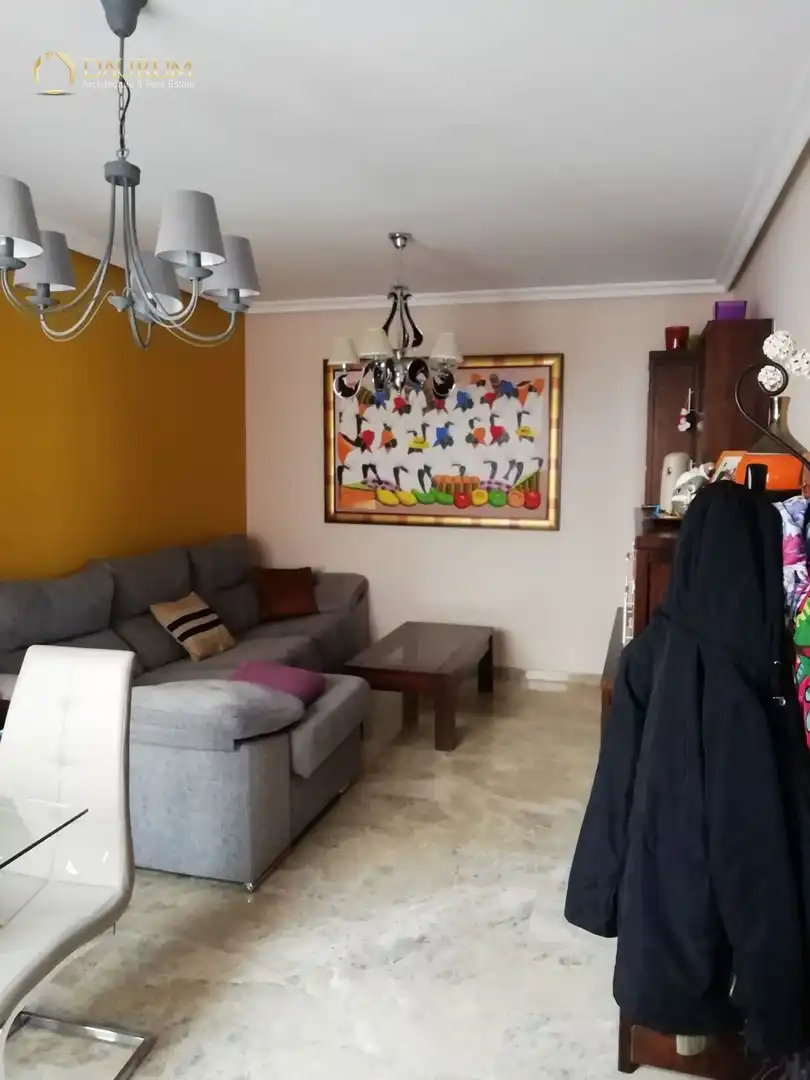 Sala de estar de Piso en venta en Málaga con Aire acondicionado, Calefacción y Terraza