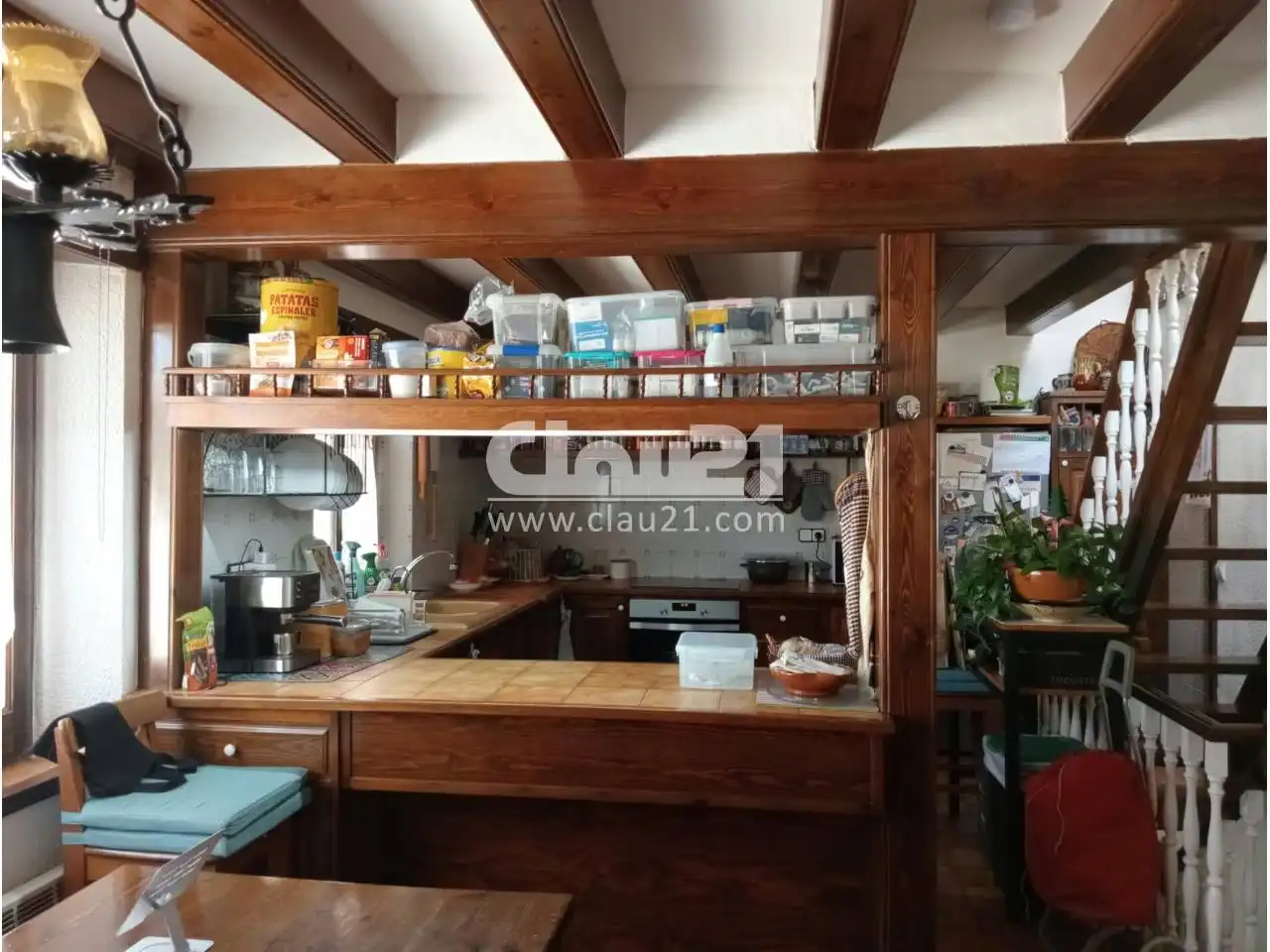 Cocina de Casa o chalet en venta en Olvan con Aire acondicionado, Calefacción y Terraza
