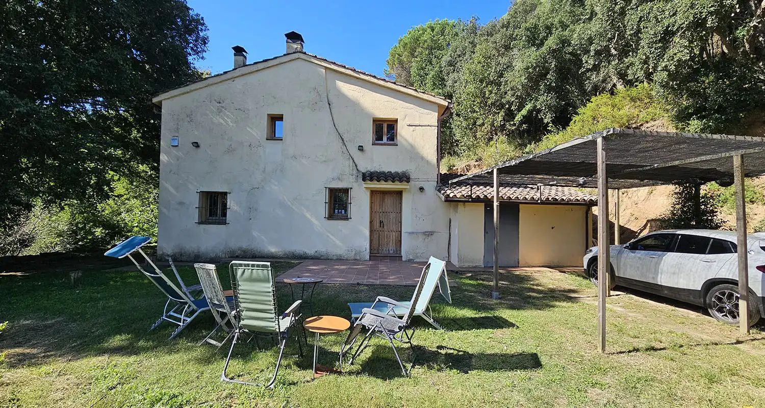 Jardín de Finca rústica en venta en Sant Celoni con Aire acondicionado, Calefacción y Jardín privado