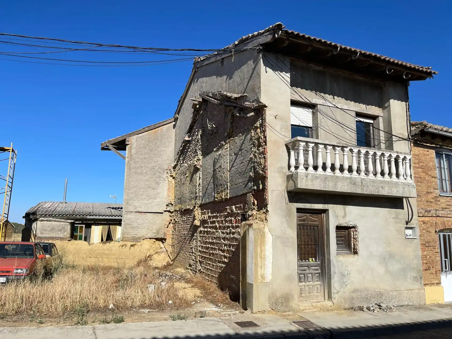 Vista exterior de Casa o chalet en venta en Valde-Ucieza, Palencia