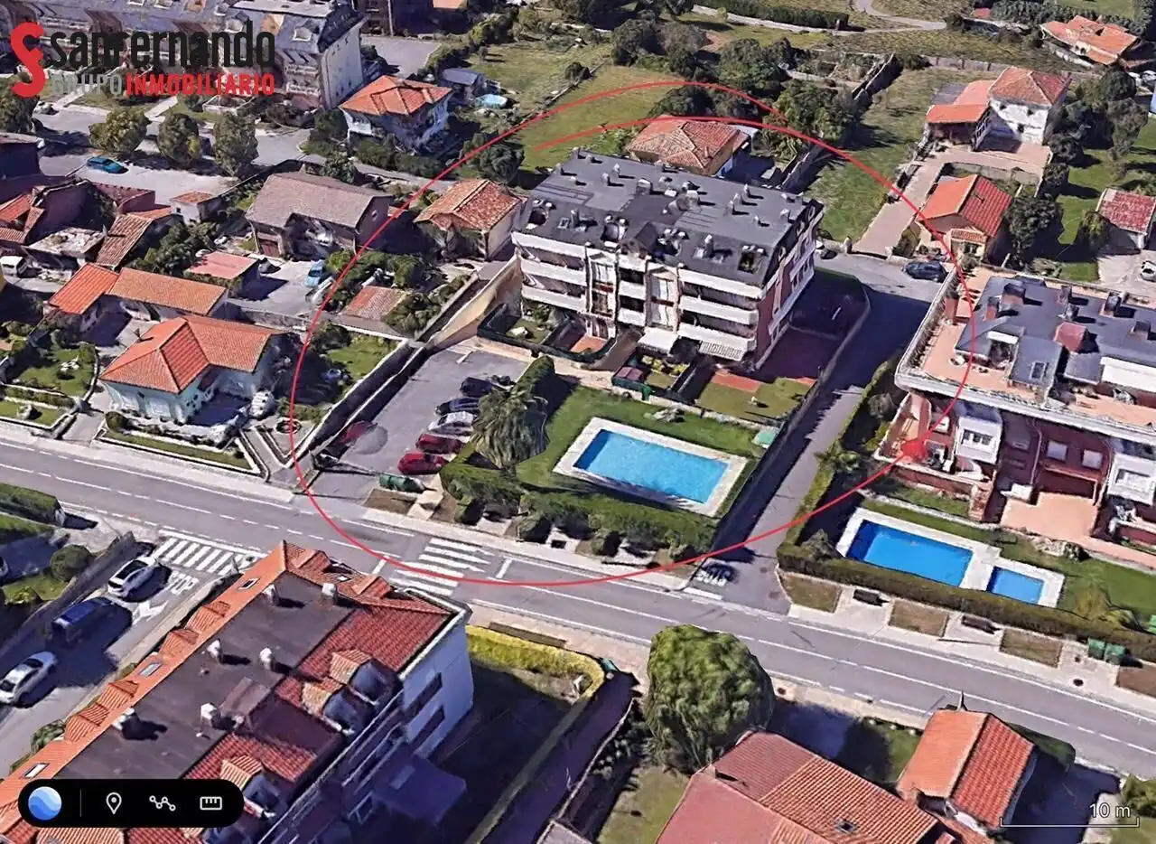 Vista exterior de Apartament de lloguer en Suances amb Calefacció, Jardí privat i Terrassa