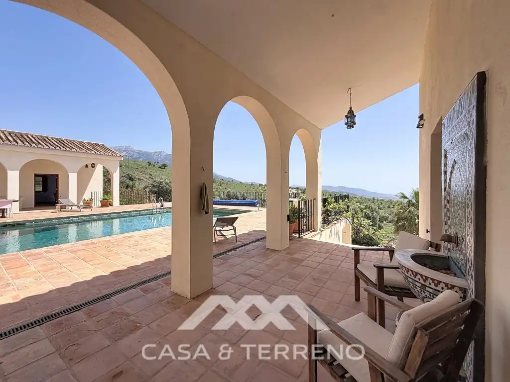 Terraza de Casa o chalet en venta en Alcaucín con Aire acondicionado, Calefacción y Jardín privado