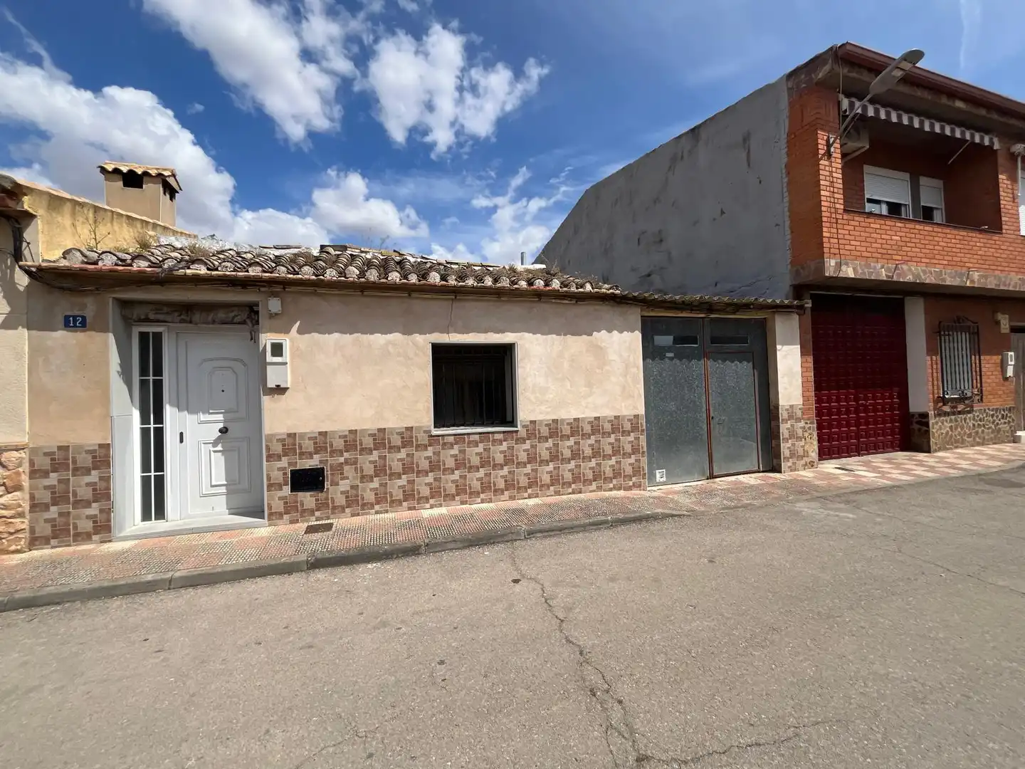 Vista exterior de Casa o xalet en venda en Arenas de San Juan 