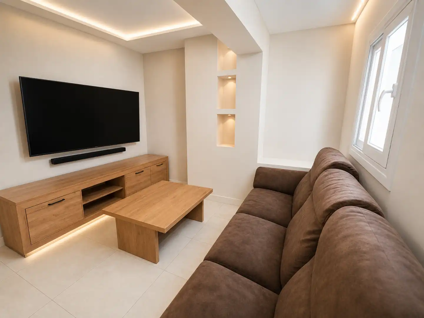 Living room of Flat for sale in  Palma de Mallorca  with Heating