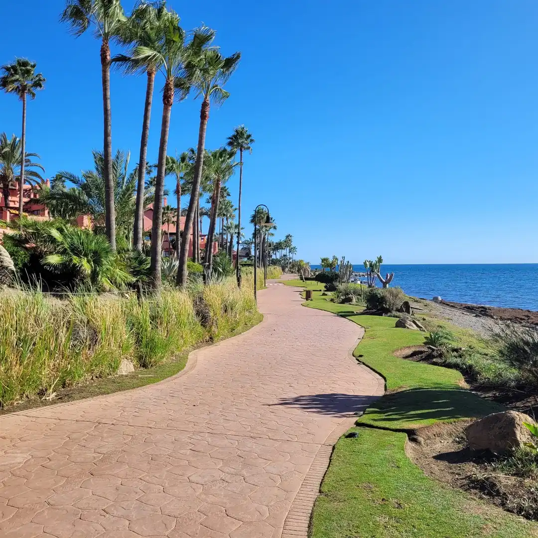 Vista exterior de Apartament en venda en Estepona amb Aire condicionat i Terrassa