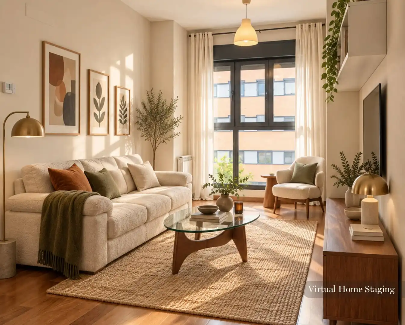 Sala de estar de Piso en venta en Madrid con Calefacción, Jardín privado y Parquet