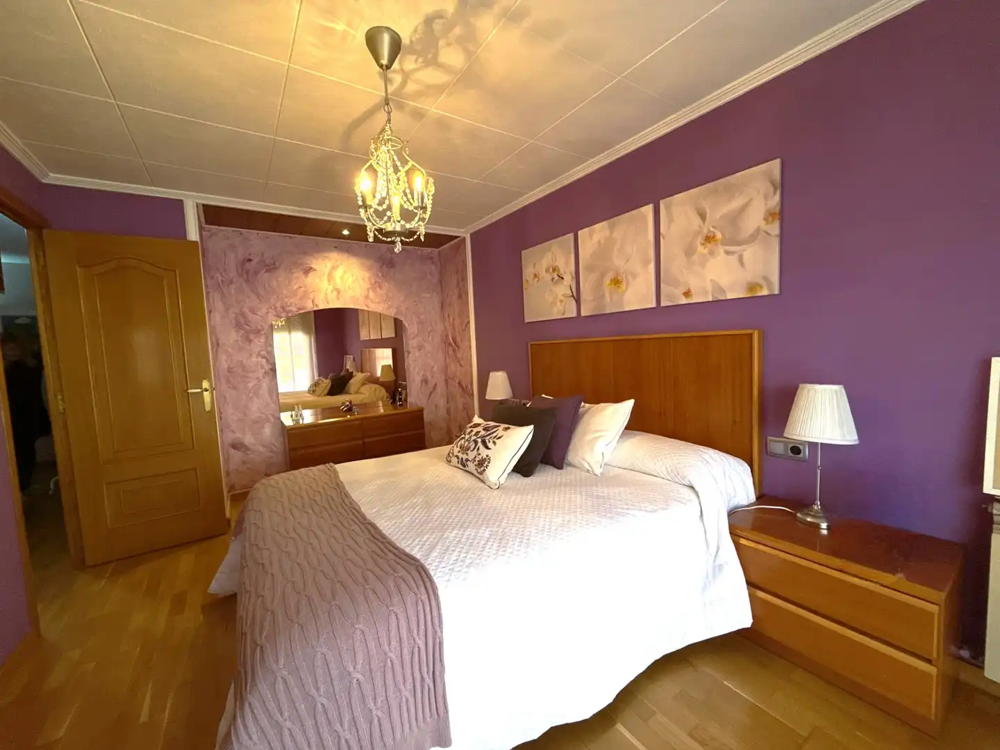 Dormitori de Casa adosada en venda en Les Franqueses del Vallès amb Aire condicionat, Calefacció i Parquet