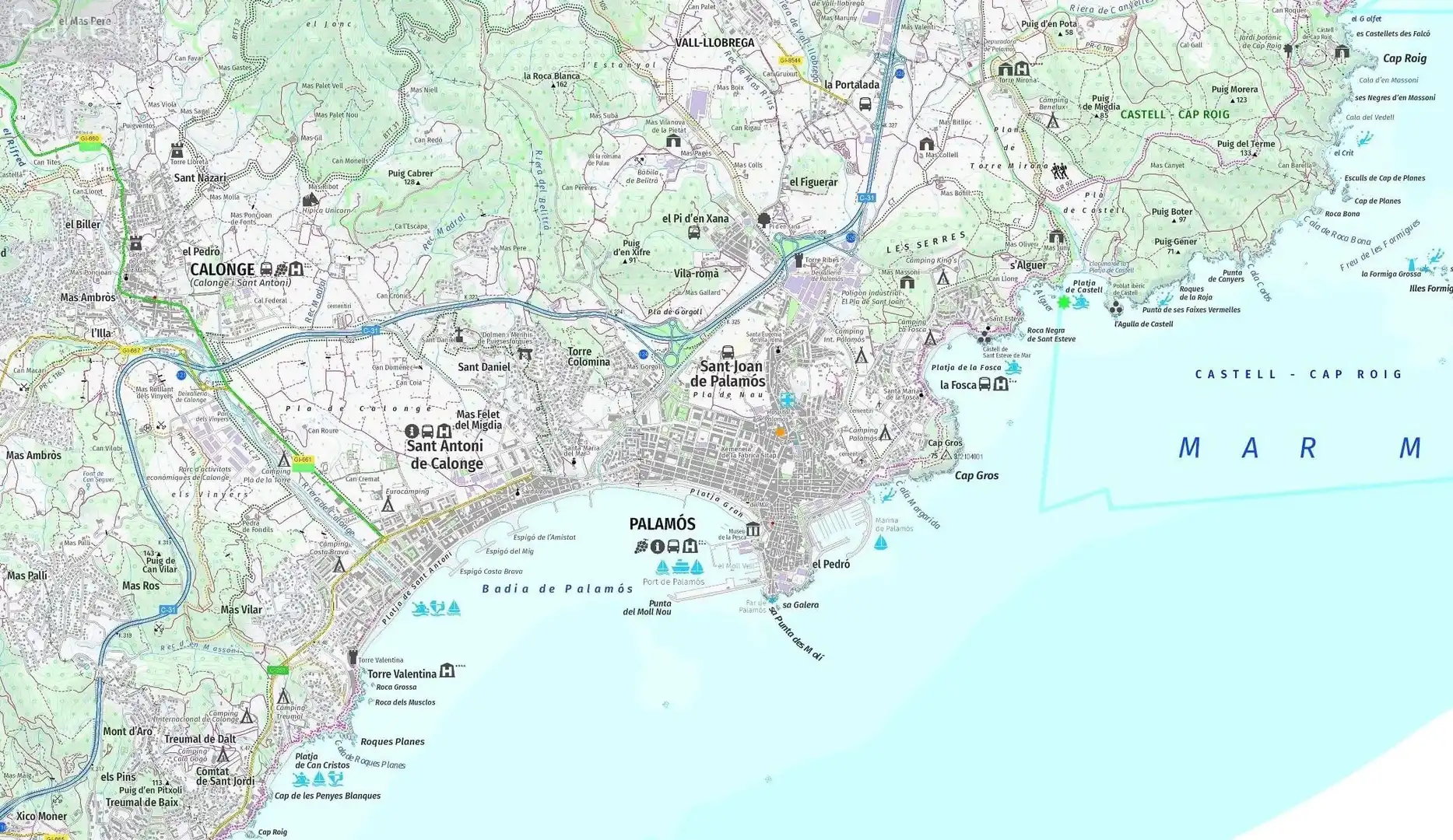 Vista exterior de Residencial en venta en Palamós