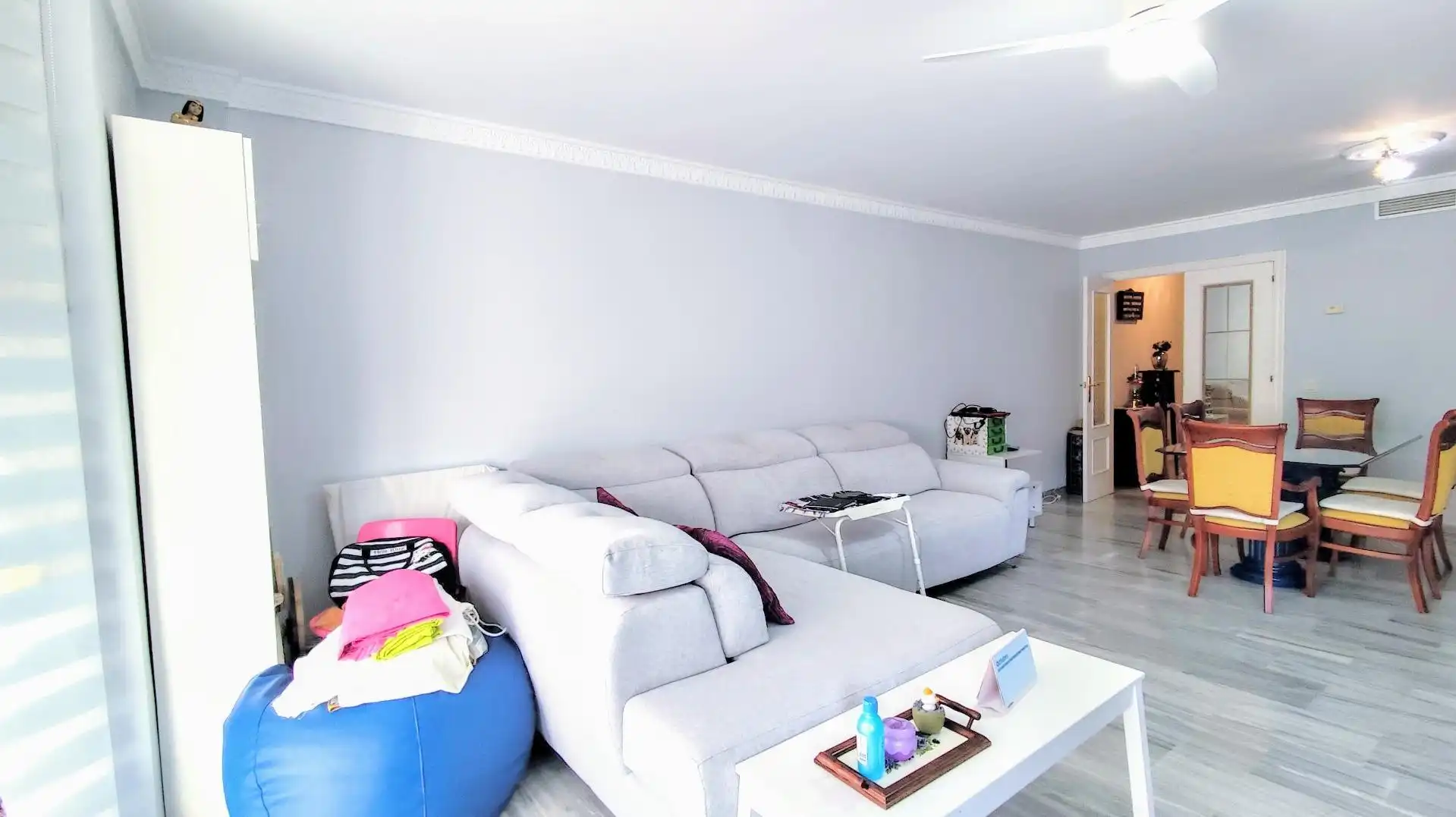 Sala de estar de Piso en venta en Torremolinos con Aire acondicionado, Jardín privado y Terraza