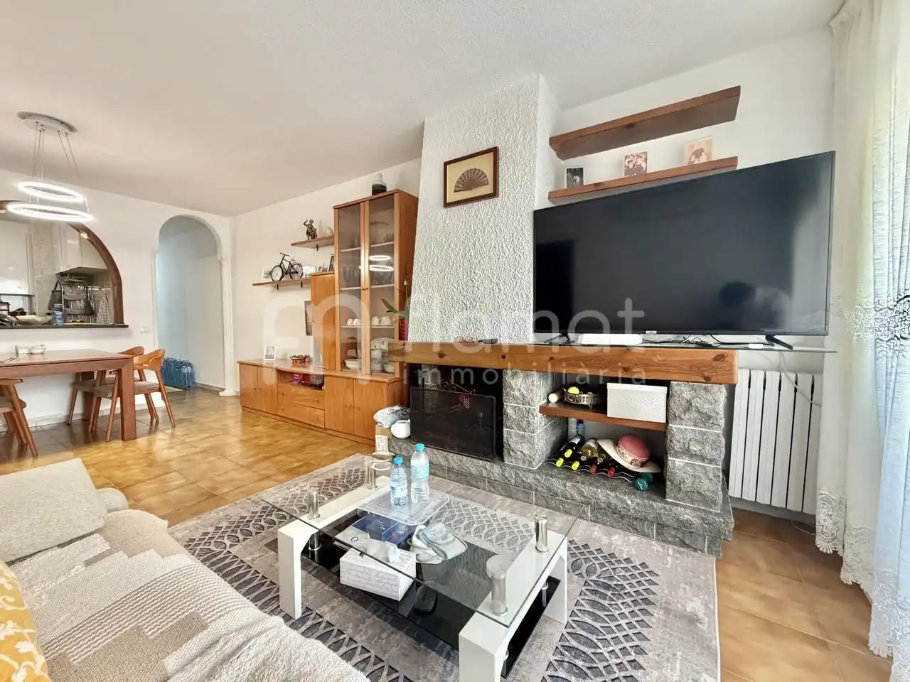 Sala de estar de Piso en venta en Malgrat de Mar con Balcón