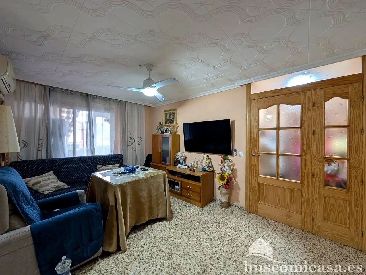 Sala d'estar de Pis en venda en Linares amb Aire condicionat, Traster i Balcó