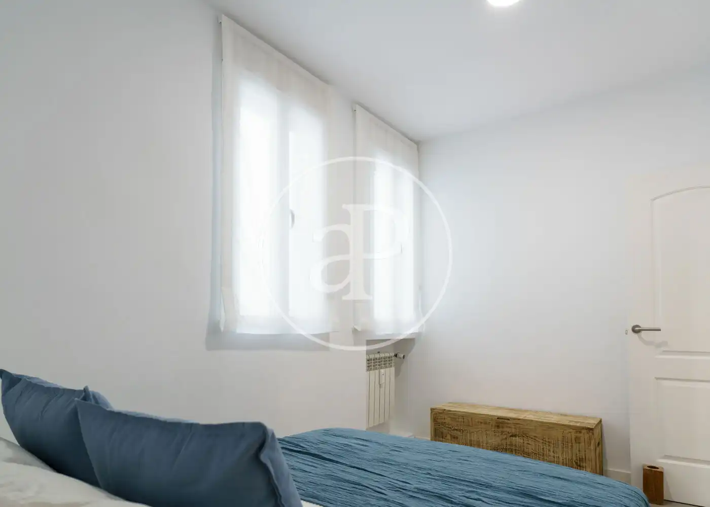Bedroom of Flat for rent in Madrid  with Air Conditioner, Heating and Furnished