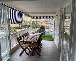 Terrace of Flat to rent in Alicante / Alacant  with Air Conditioner, Heating and Private garden